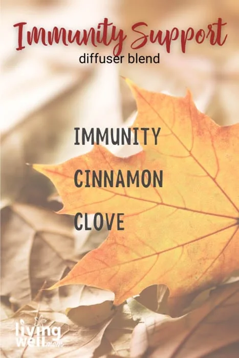 immunity support diffuser blend for fall