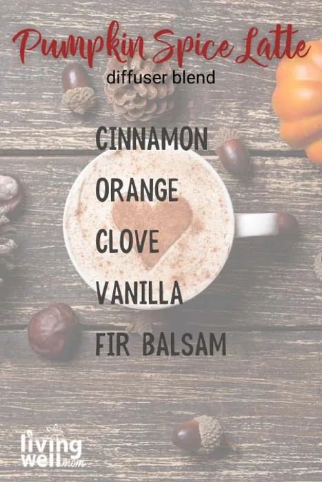 pumpkin spice latte fall diffuser blends