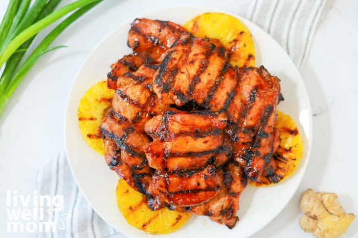 Grilled Huli Huli Chicken (Easy Marinated Hawaiian Chicken!)
