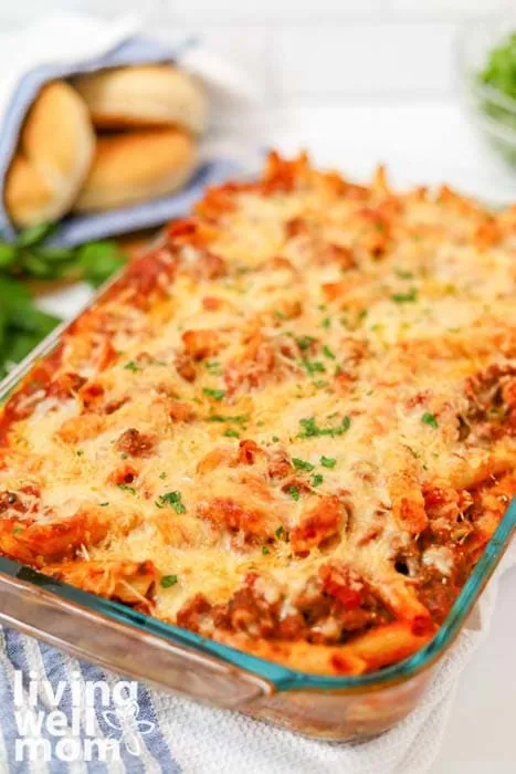 cheesy baked penne