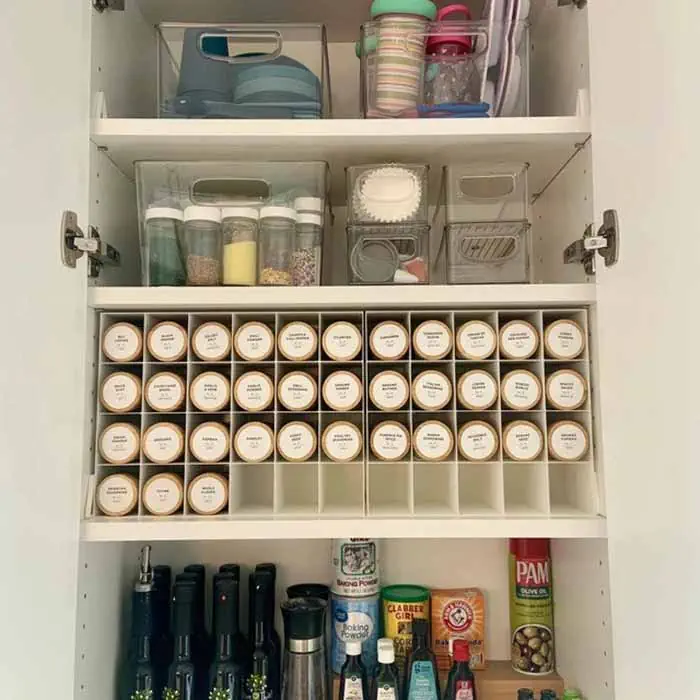 custom cabinet spice organizer for how to organize spices