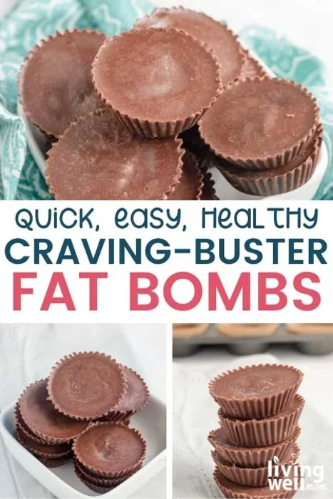 healthy fat bombs pin