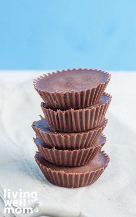 chocolate almond butter protein cups