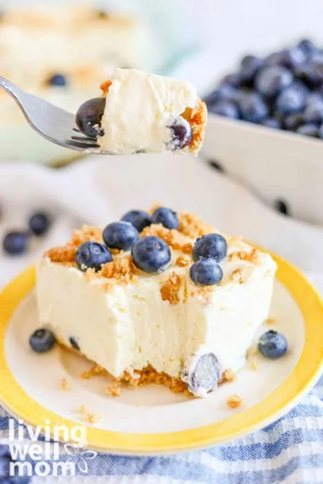 berry topped lemon chiffon