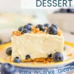 lemon blueberry dessert pinterest image