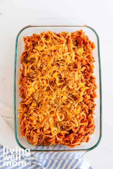 gluten free noodle bake