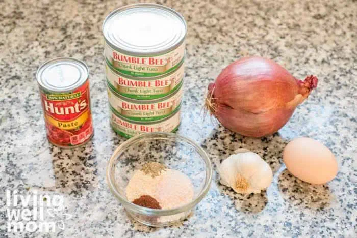 tuna patty recipe ingredients