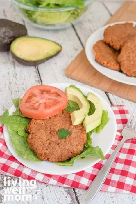 baked fish patty