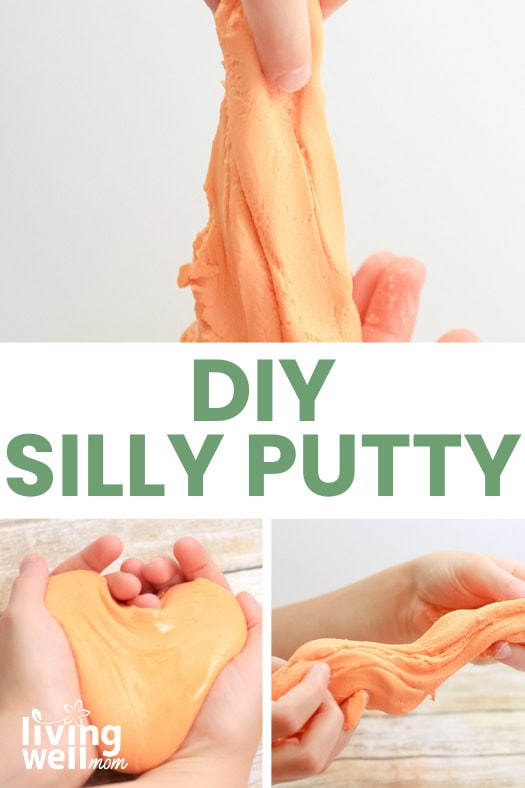 how to make putty recipe for kids pinterest image