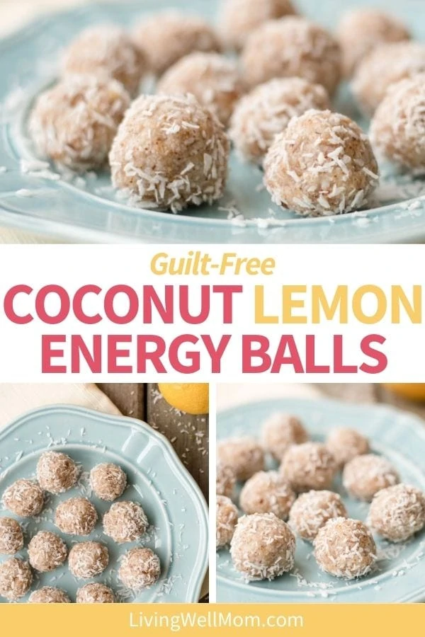 Coconut Lemon Energy Balls - Paleo Snack Recipe
