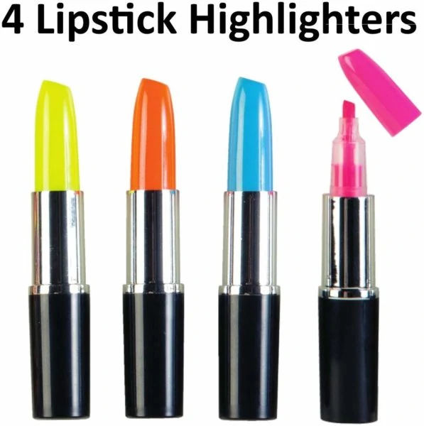 colorful lipstick highlighters