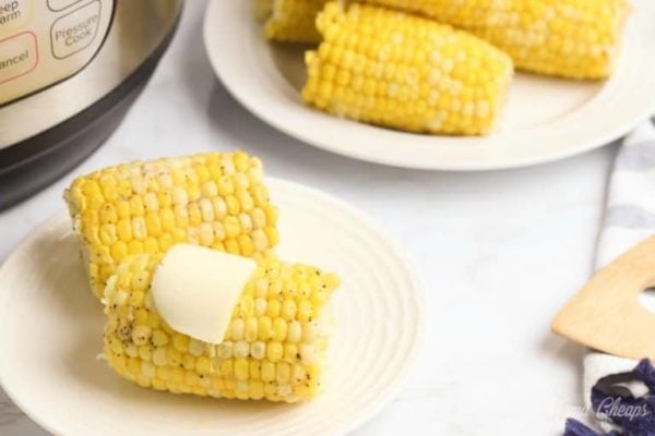 corn on the cob cooked in instant pot