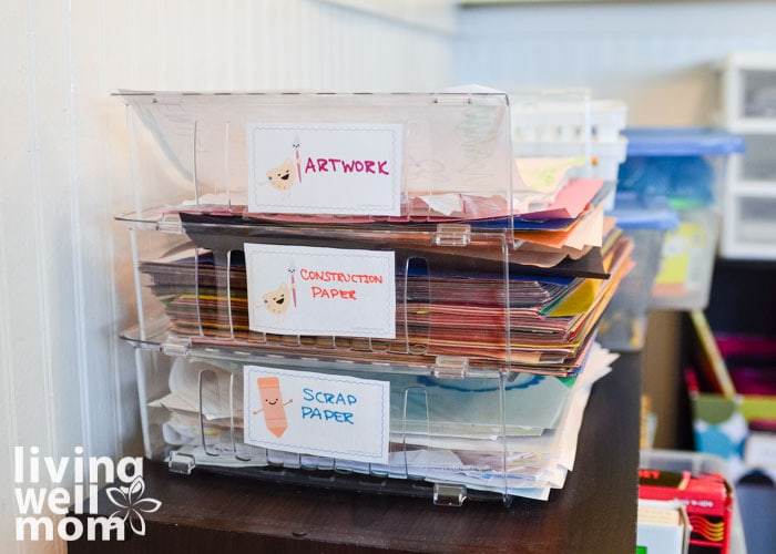 7 Best Tips For Organizing Kids' Crafts Supplies and Things