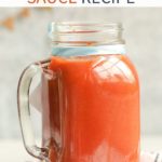 homemade taco sauce