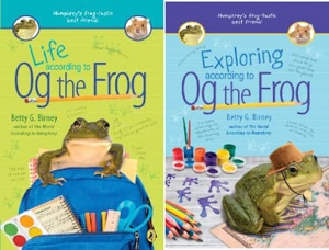 book covers - Og the frog book series