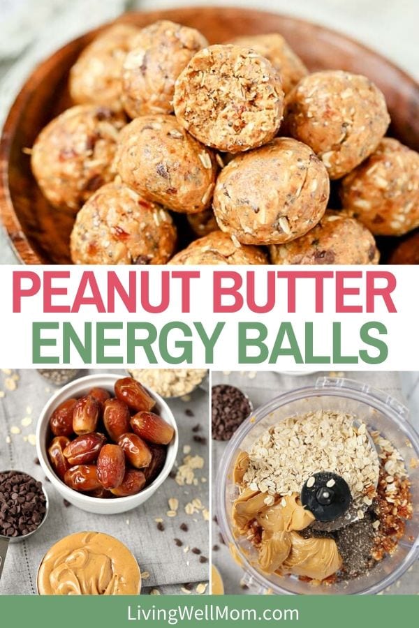 Peanut Butter Date Energy Balls {GlutenFree, DairyFree}