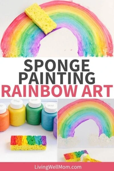 Fun and easy art projects : paint with sponges + palette knife