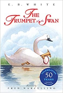 book cover - The Trumpet of the Swan