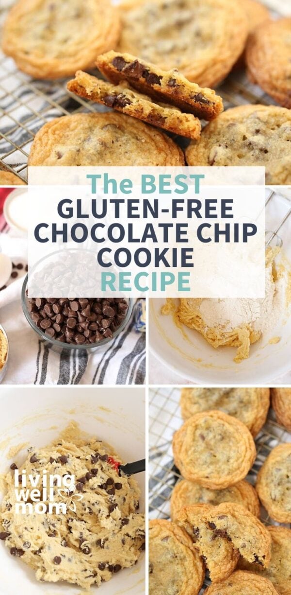 The BEST Gluten Free Chocolate Chip Cookies - Living Well Mom