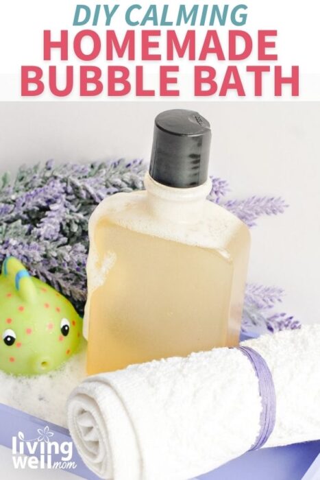 How to Make Bubble Bath (Easy Calming Homemade Bubble Bath Recipe)