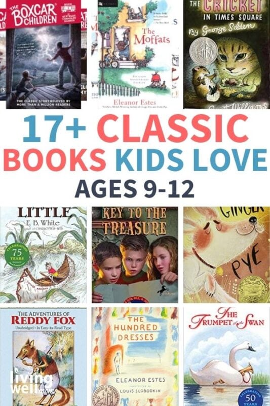 collection of classic books for kids ages 9-12