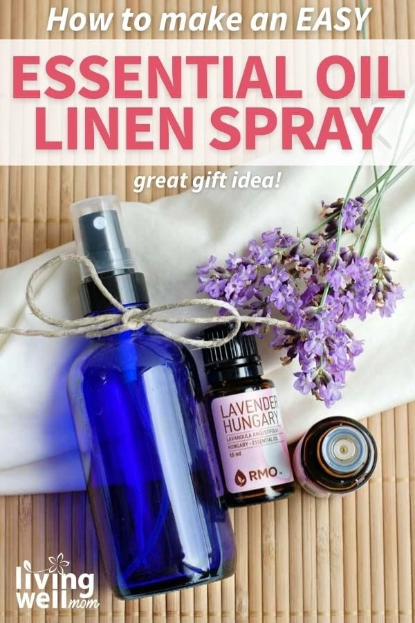 diy spray next to lavender oil