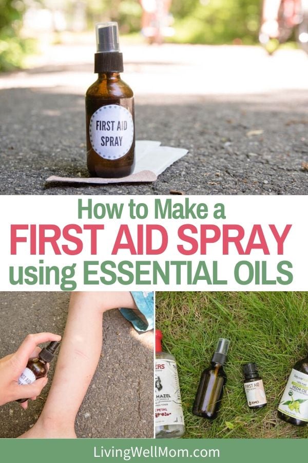 DIY Natural First Aid Spray How to Make a Pain Relief Spray