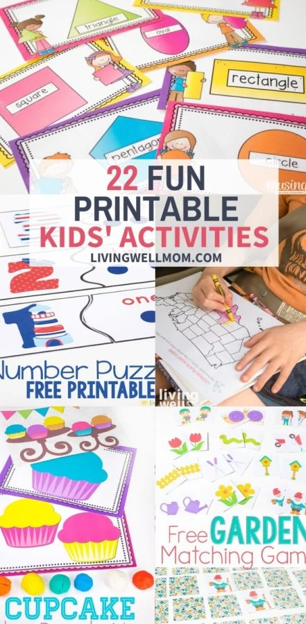 fun printable kids activities