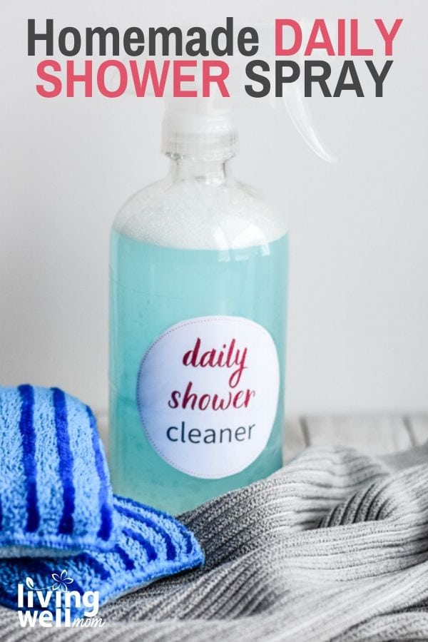 This Simple DIY Shower Cleaner will Keep Your Tub Clean & MildewFree