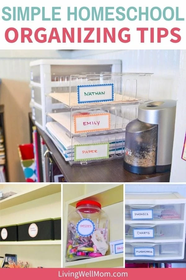 11 Homeschooling Organization Tips for the Unorganized