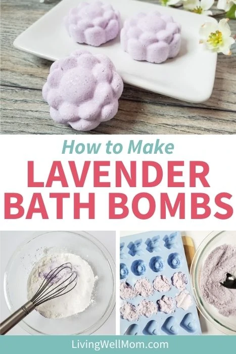 DIY Lavender bath bombs