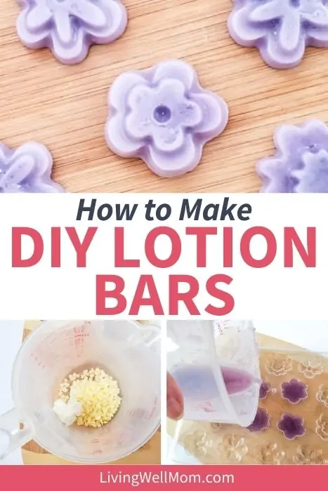 Pinterest image for How to Make DIY Lotion Bars.