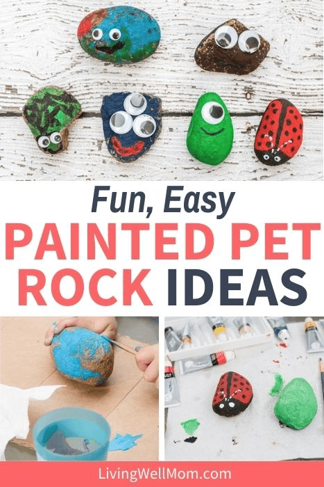 5 Easy Pet Rock Crafts Ideas for Children