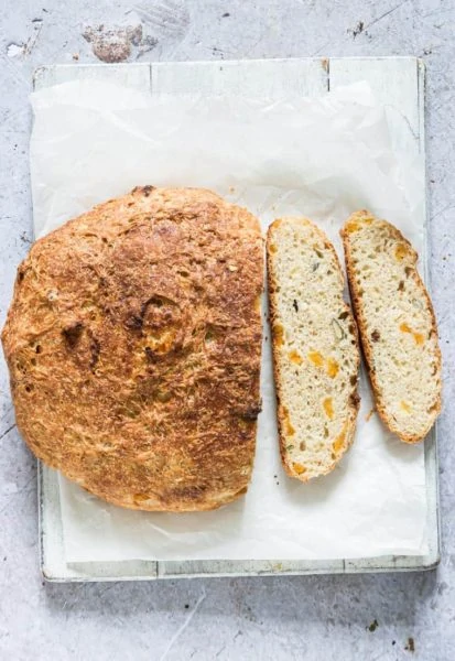 loaf of bread made in instant pot