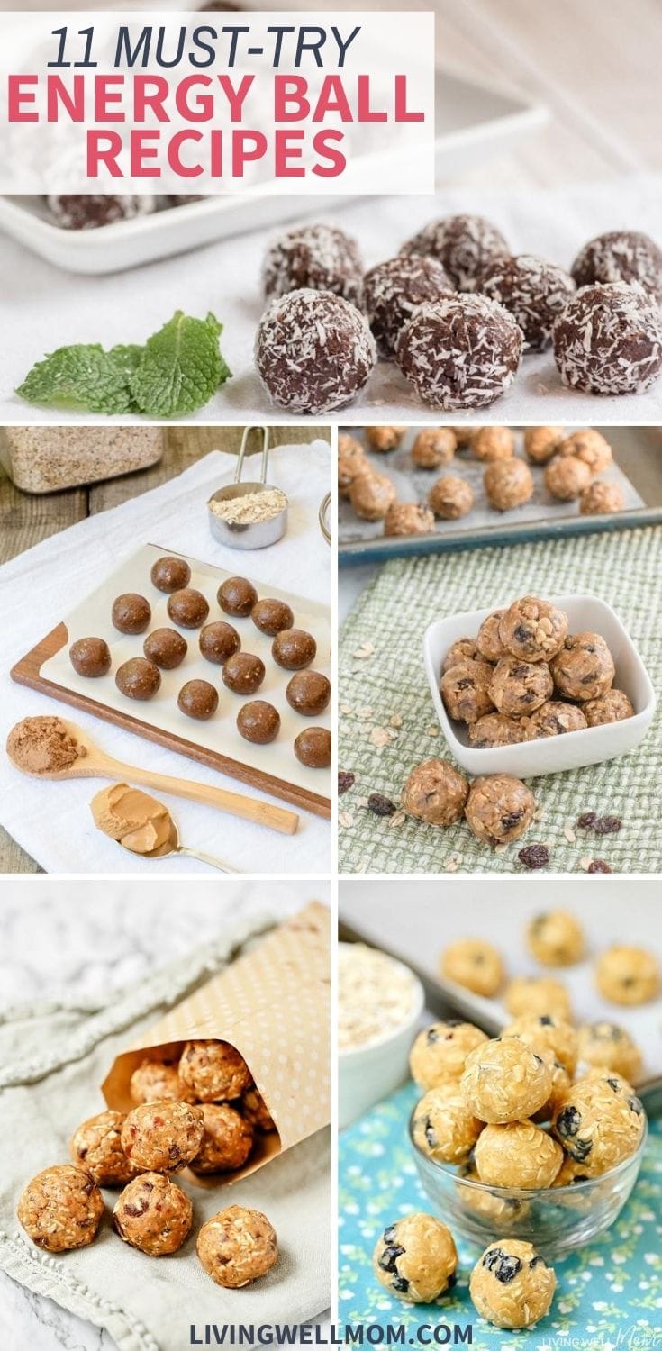 11 Must-Try Recipes for Energy Balls - Living Well Mom