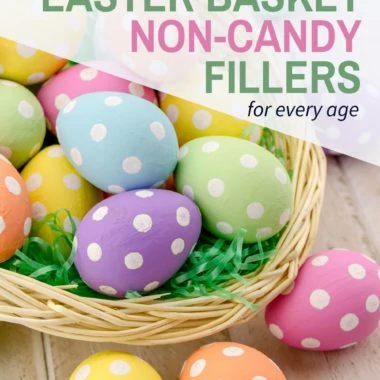easter basket non candy fillers