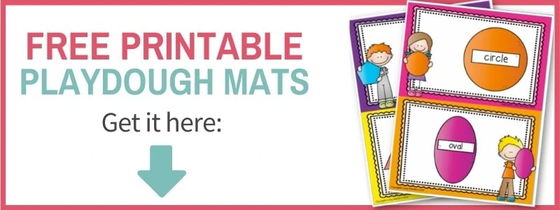 sign up form printable playdough mats