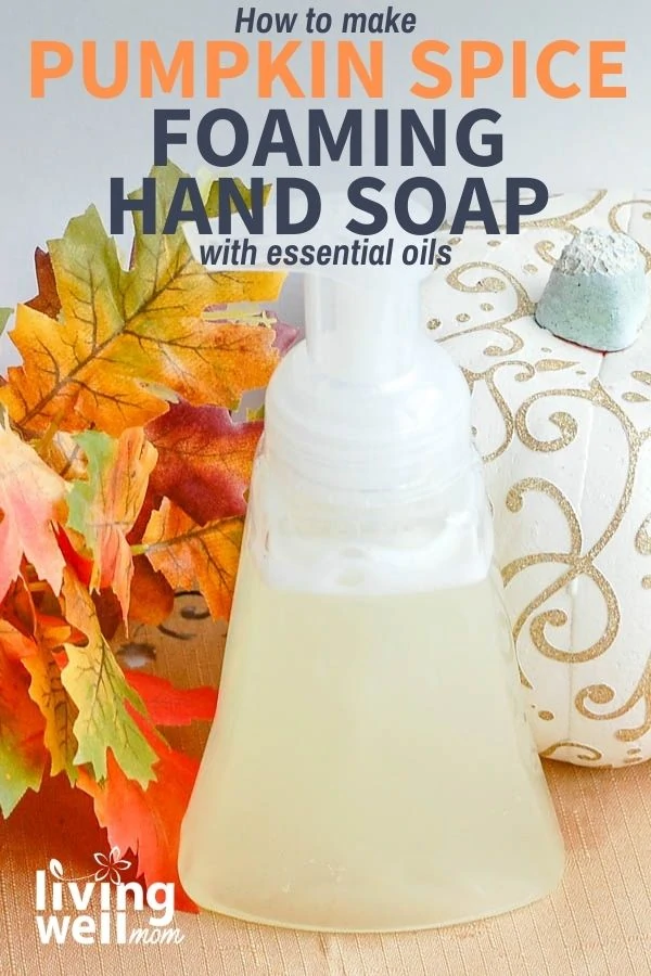 Foaming hand soap scented like pumpkin spice