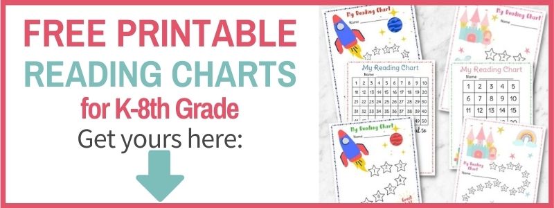 sign up for printable reading charts