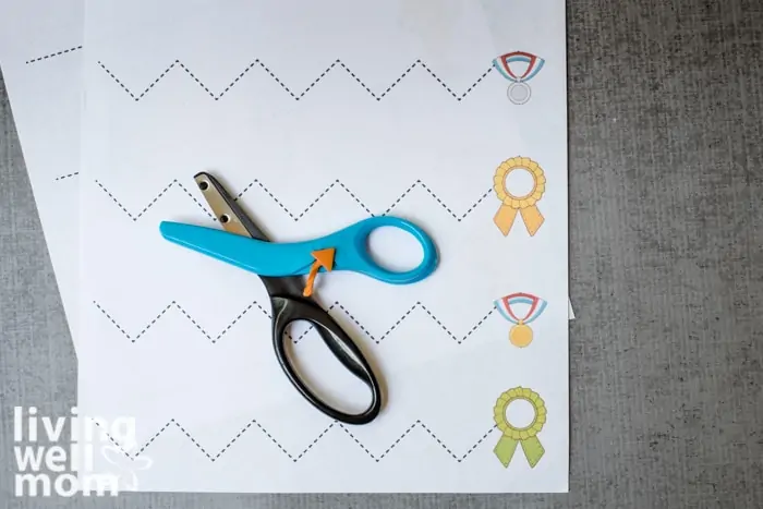 Improve Scissor Skills +39 Worksheets for Cutting Practice