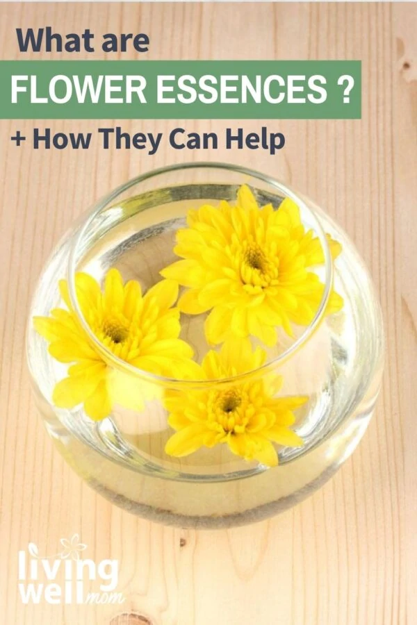 yellow flowers in glass bowl of water making flower essences