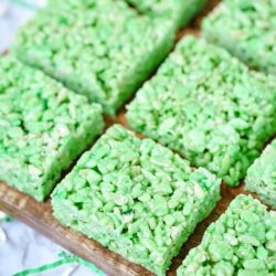 Lime Jello Rice Krispies Treats